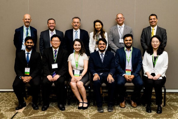 ASNC2024 Barry L. Zaret Young Investigator Awards Competitors with ASNC leaders 